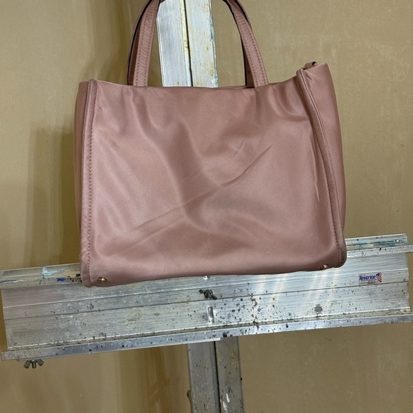 Kate Spade Pink Canvas Tote with Short Handles - Picture 6 of 13